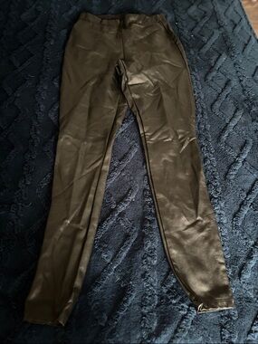 Express black Faux Leather Leggings